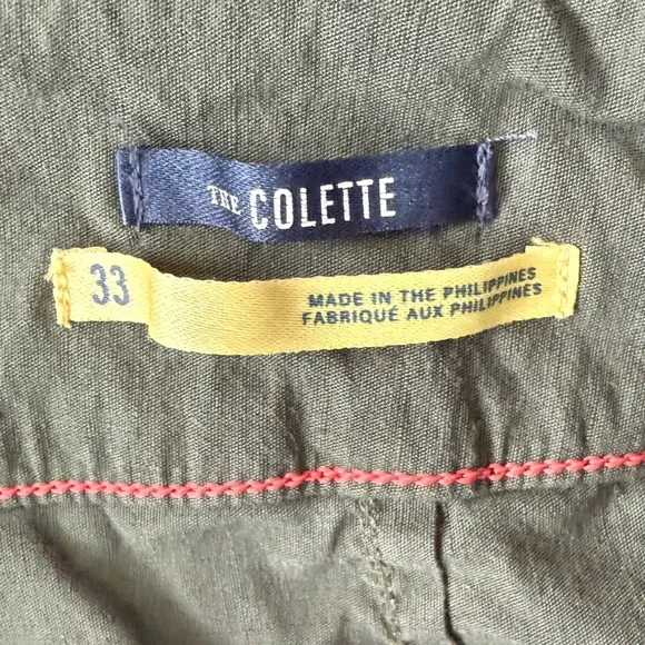 Anthropologie MAEVE The Colette Green Wide Leg Cropped Hi Rise Pants - Picture 7 of 10